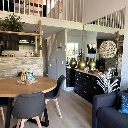 公寓 Duplex Meuble Avec Terrasse Dans Avec Piscine